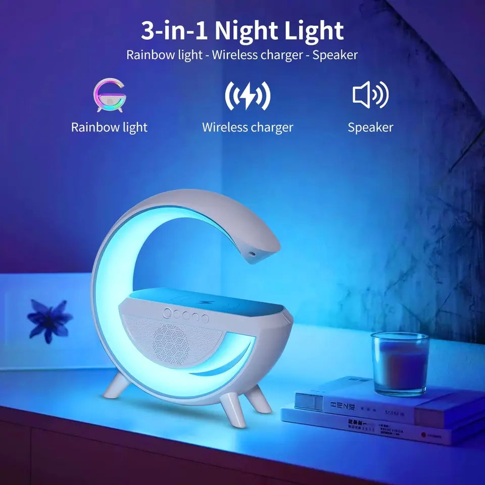 LED WIRELESS CHARGING SPEAKER