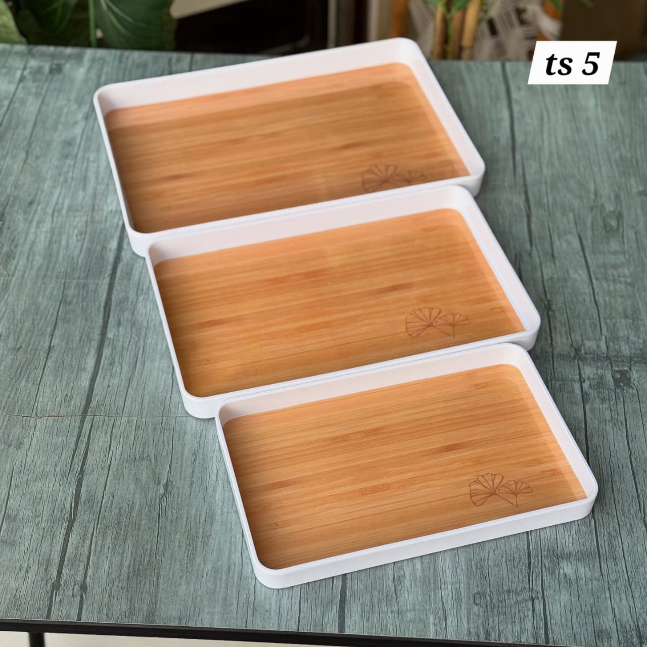 tray set 3 pcs