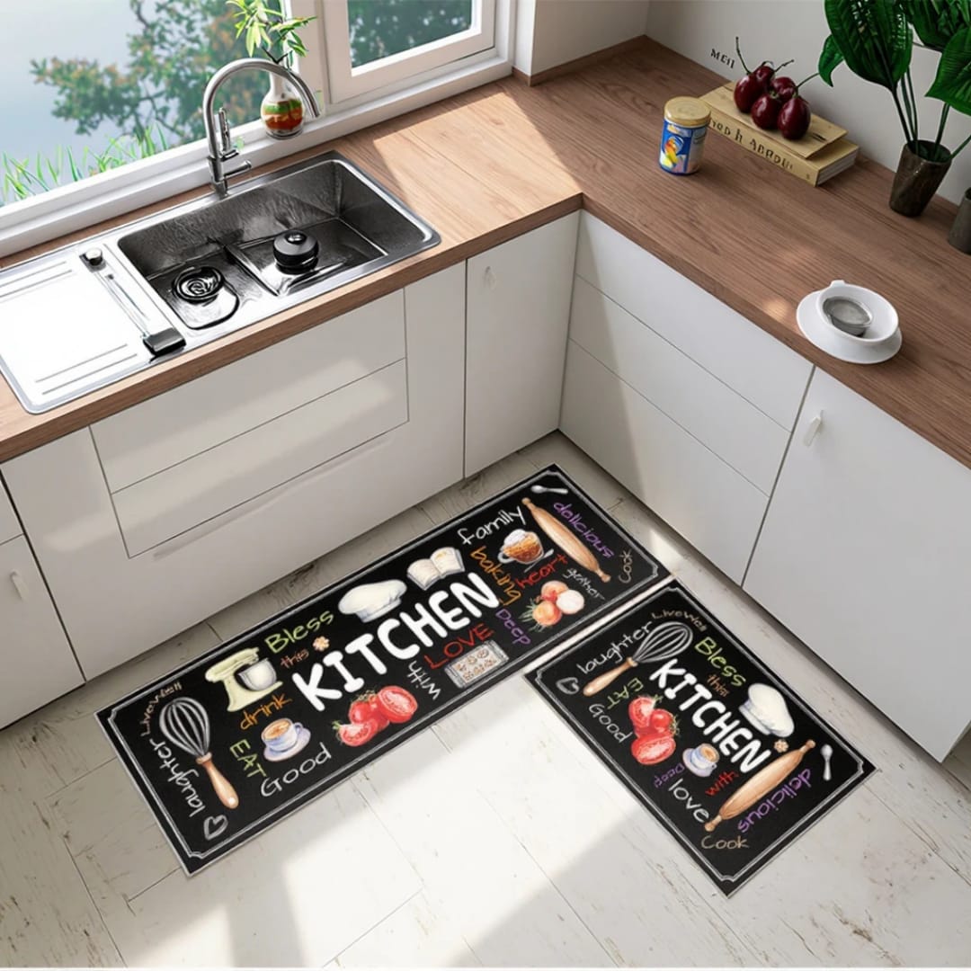 kitchen mat set