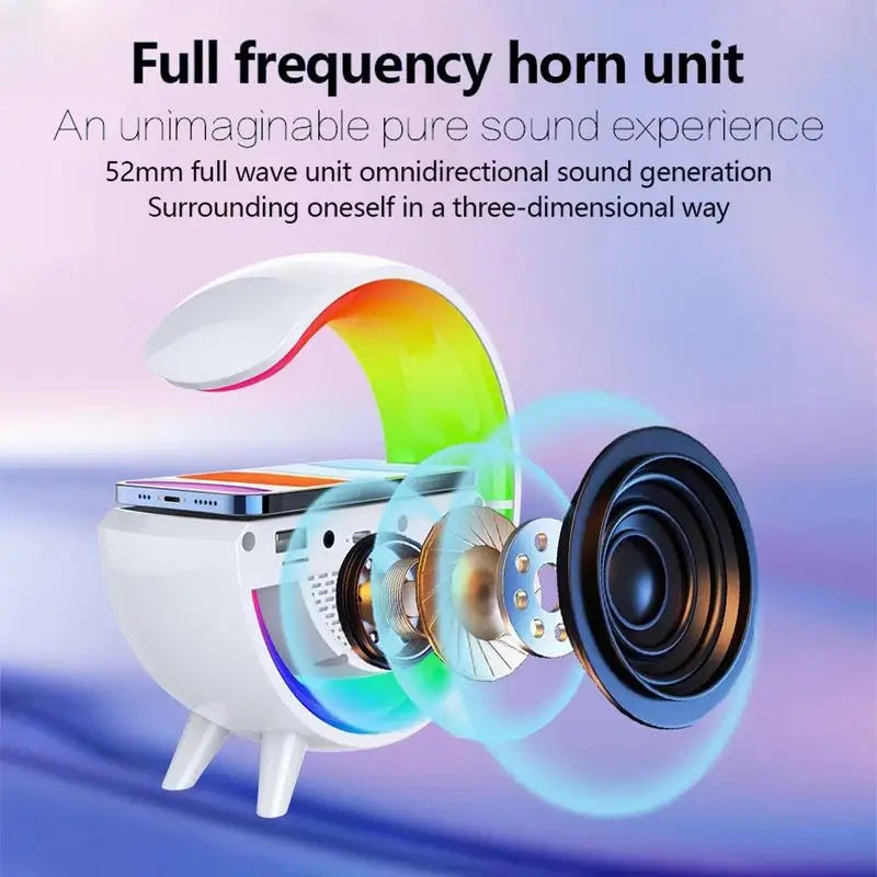 LED WIRELESS  CHARGING SPEAKER
