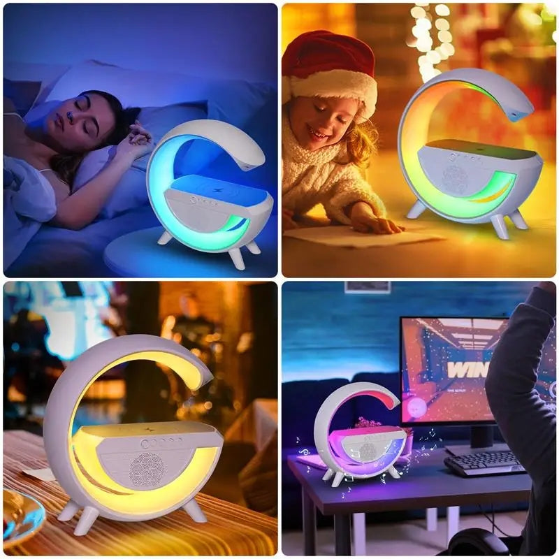 LED WIRELESS CHARGING SPEAKER